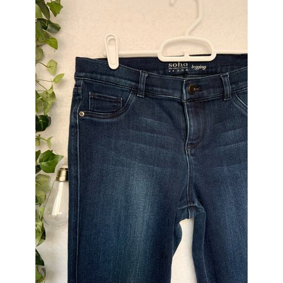 New York & Company Soho Low rise Skinny Denim leggings Jeans Women's 4 - Picture 6 of 11